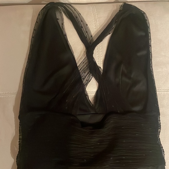 Zara polka dot mesh bodysuit size L - Picture 9 of 9